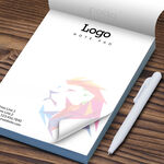 Notepad with Logo